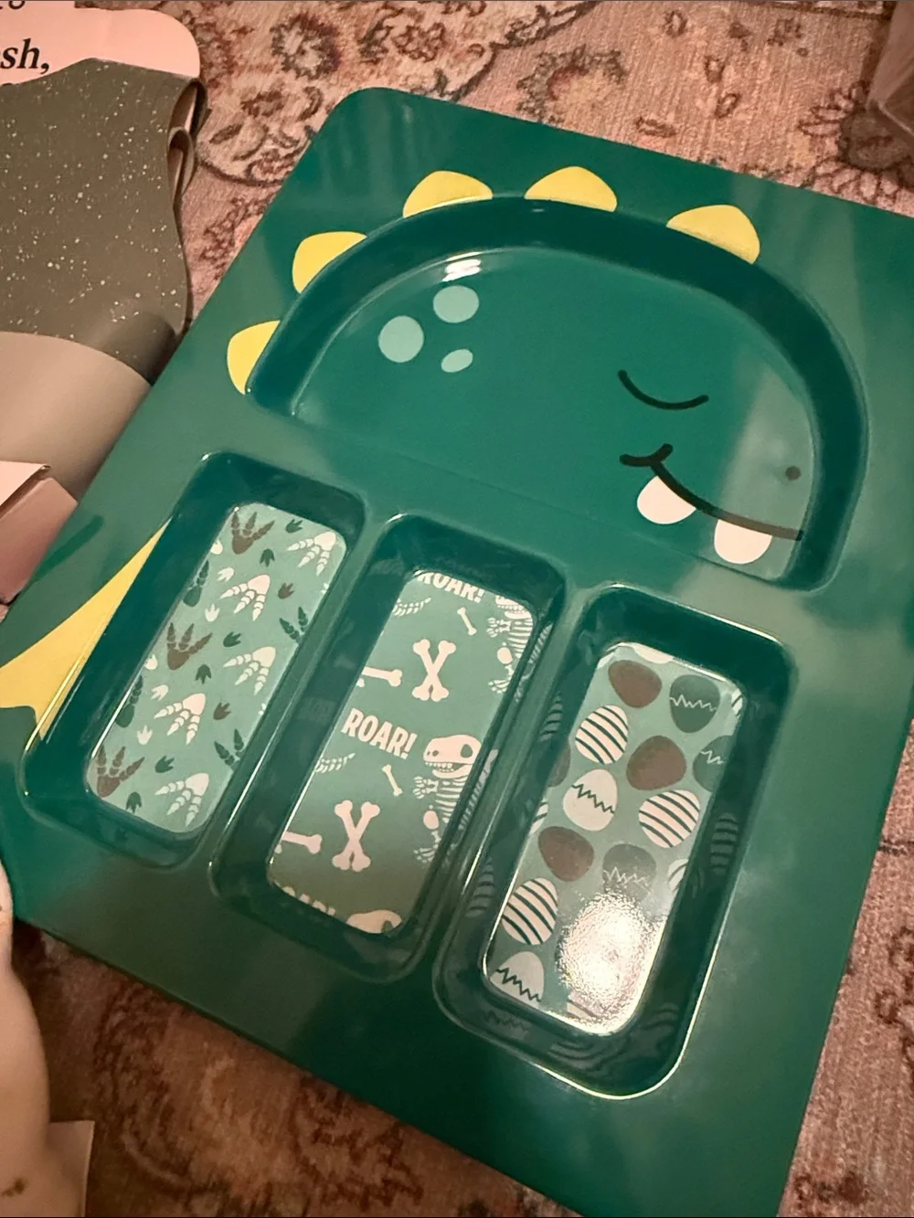 NWT Brand New Baby Feeding Bundle – Lalo, Modern Baby & Dinosaur Plate